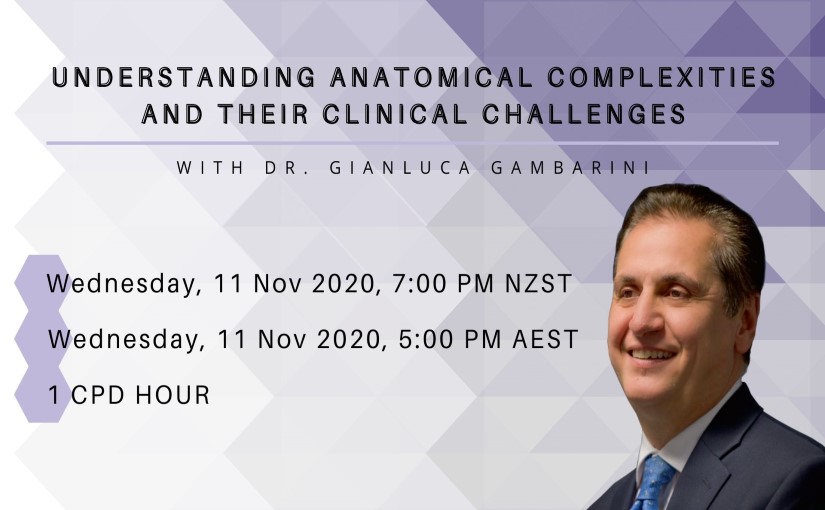 Understanding anatomical complexities and their clinical challenges (002) Understanding anatomical complexities and their clinical challenges (002)